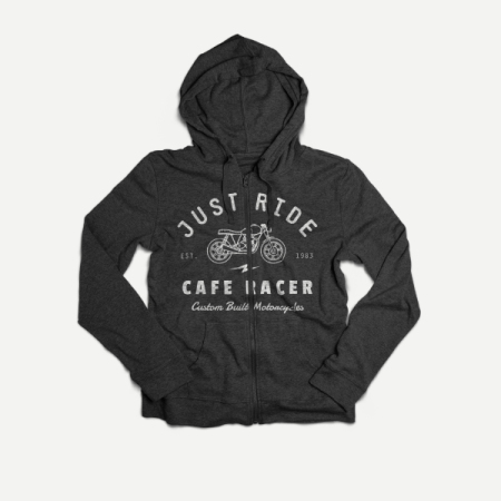 Garment-dyed Super Soft Slub Cotton Hoodie in Ash